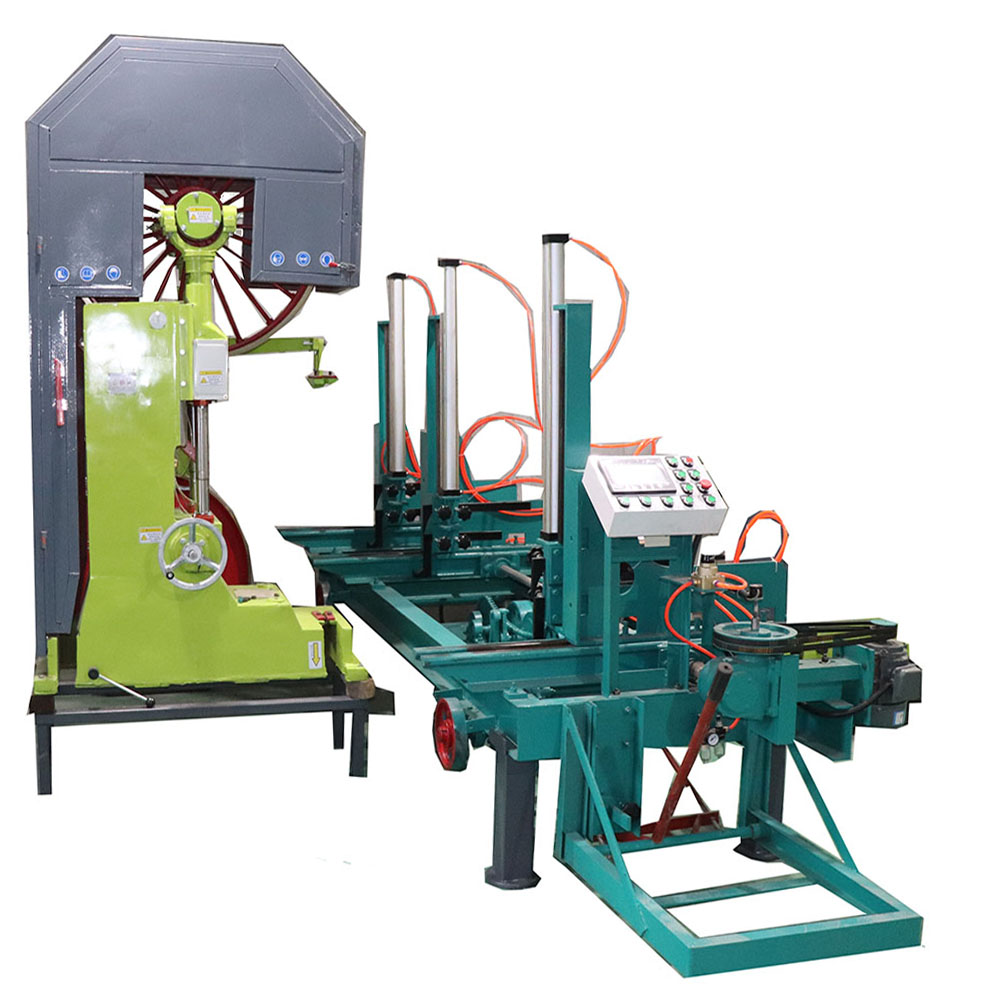 Ленточная пила по дереву вертикальная автоматическая