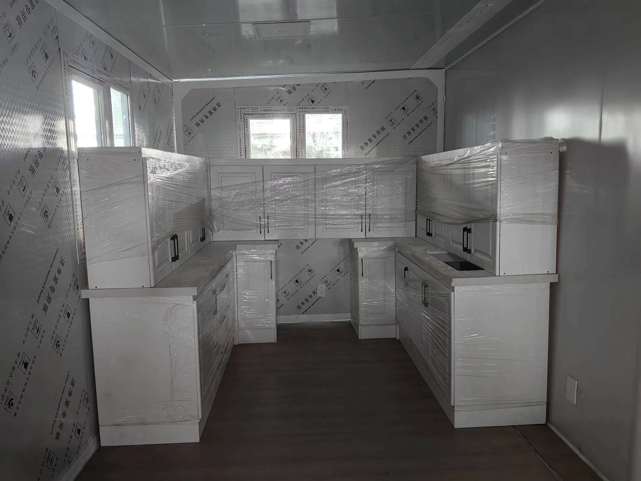 Folding Expandable Container Expandable Container Mode House 3 Bedroom Prefabrication Folding Tiny House Modular Home 40 FT 20FT