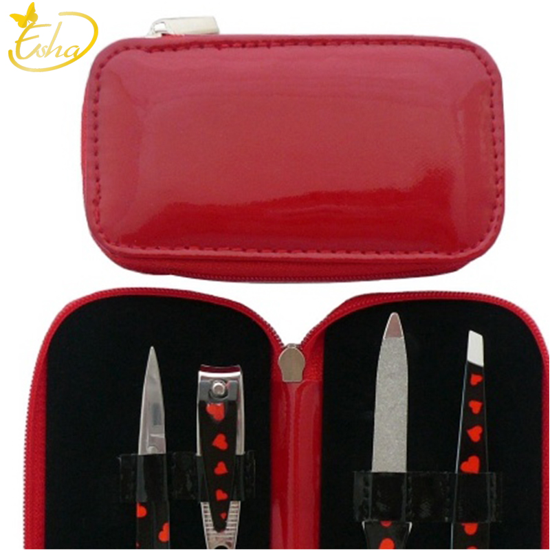 Lady's Manicure & Pedicure Care Tool Set Easy to Take out Travel Nail Art Kit