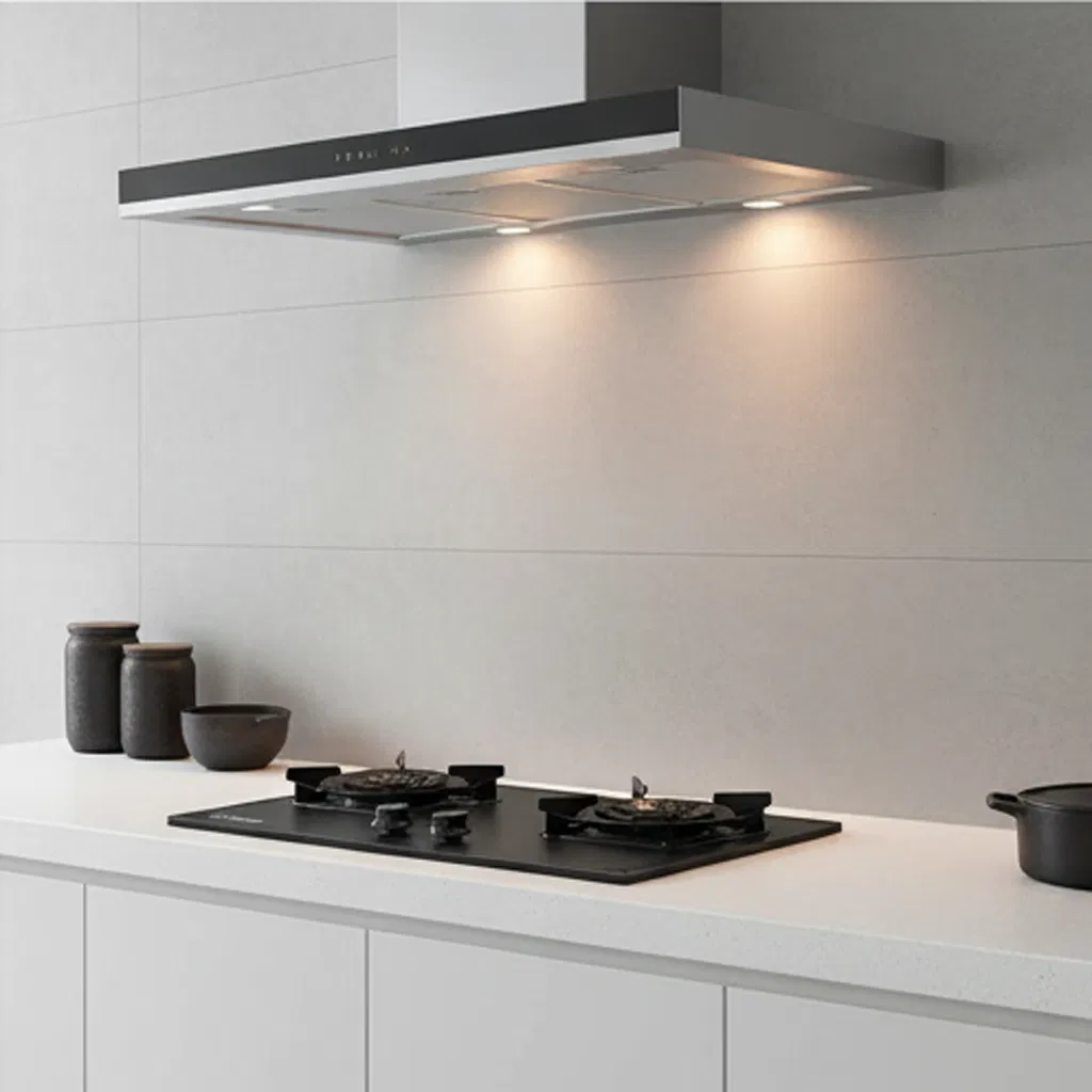 Efficient Gas Stove with Dual 4 8kw Burners for Enhanced Cooking