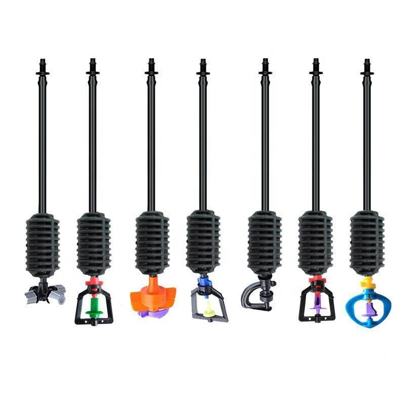 360 Degree Rotating G Type Small Wheel Micro Sprinkler Greenhouse Hanging Mini Sprinkler