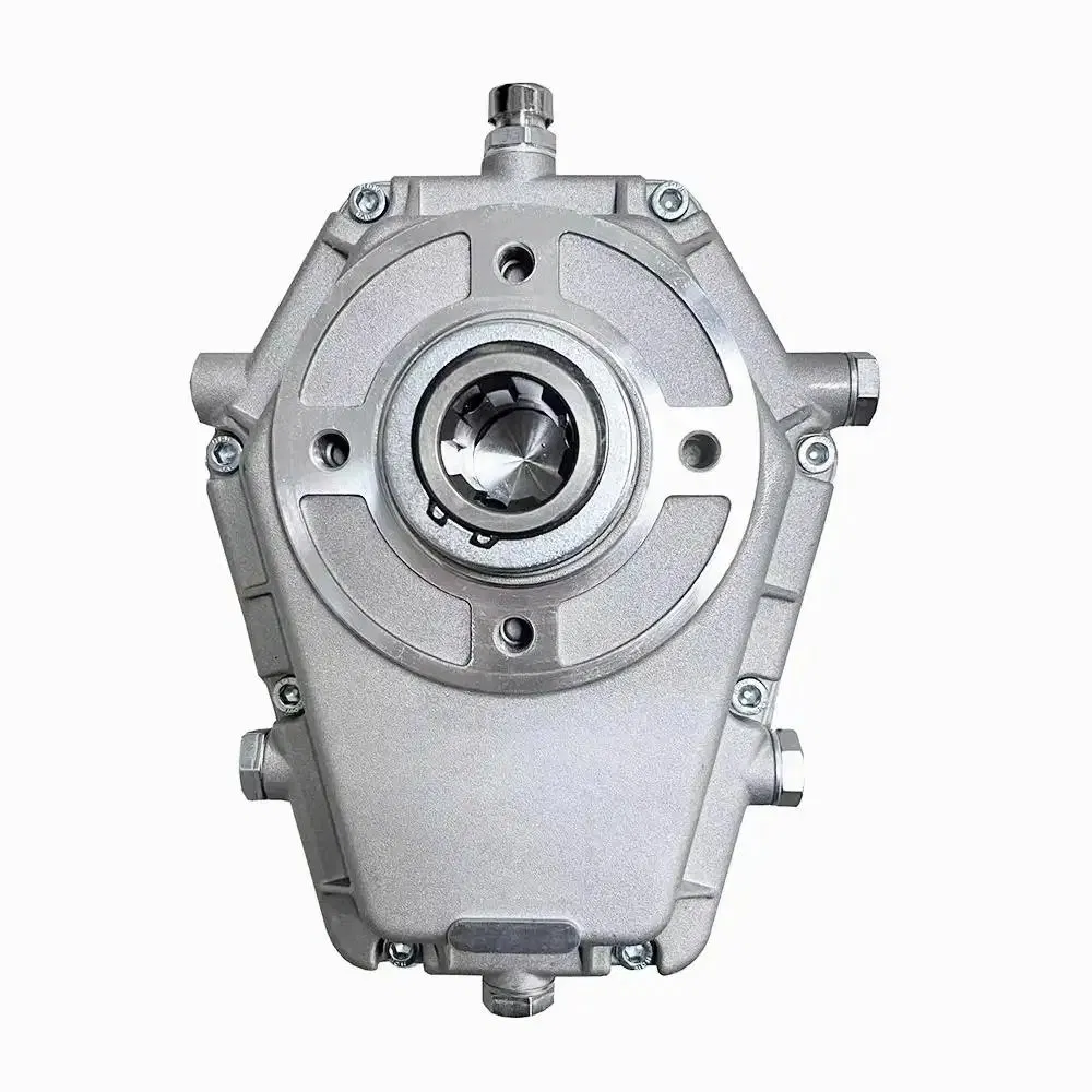 Durable Use Speed Multiplier Hydraulic Pto Gearbox Km7001-6A for Forest Machinery