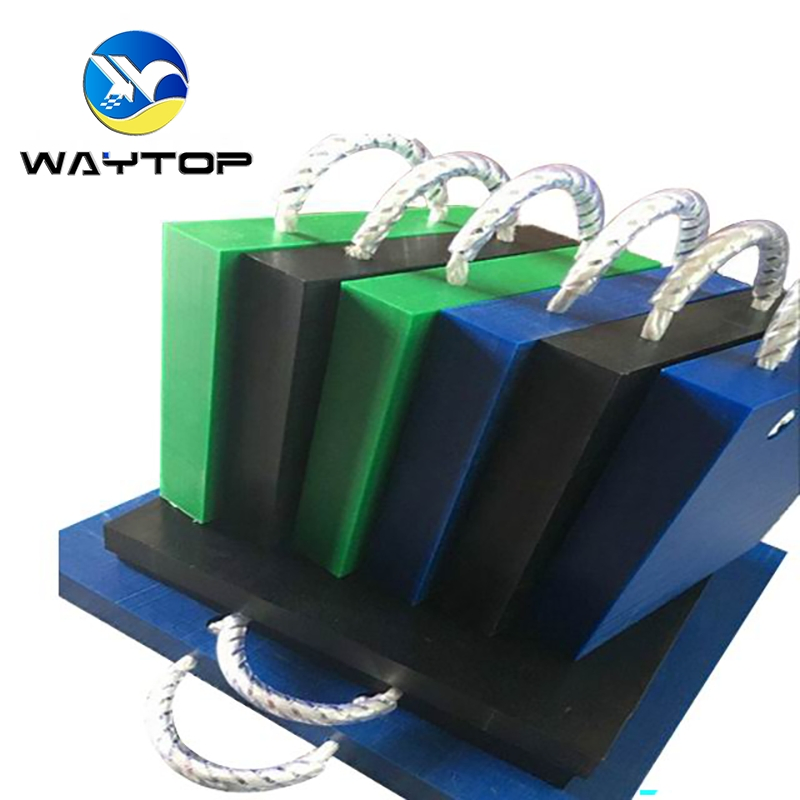 Heavy-Duty HDPE Sheet Crane Outrigger Pads with Customized Logo and Impact Strength