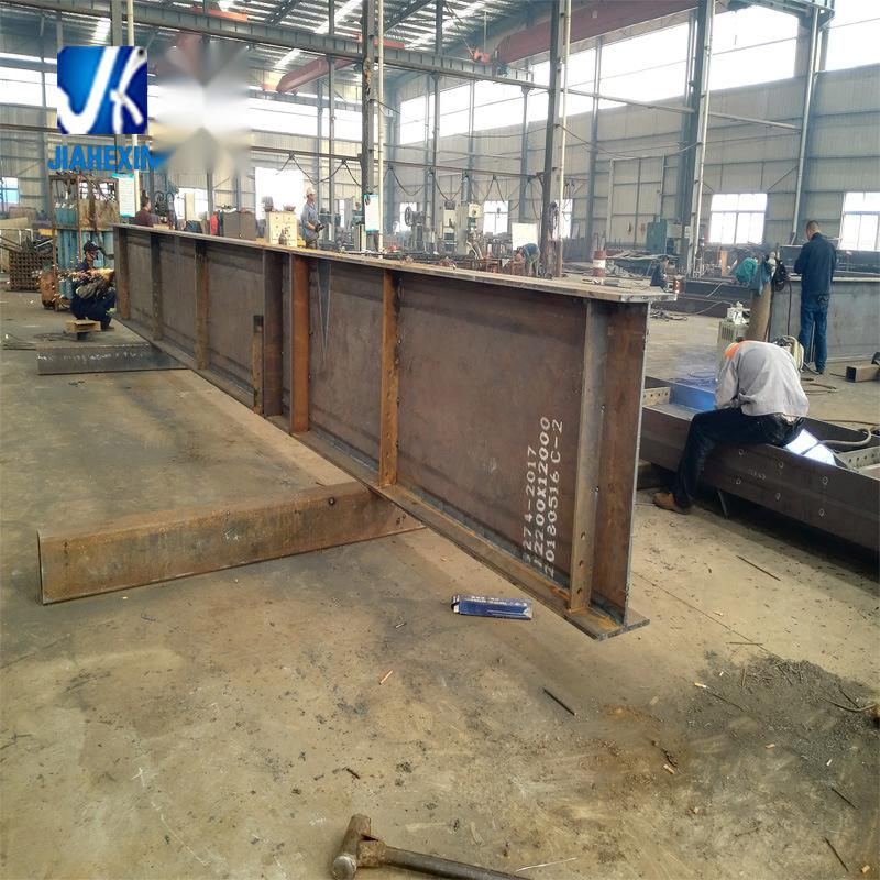 Strengthening Steel Beams by Welding Steel Stiffened Plates Structural Steel Welding Beam with Plate to Bridge
