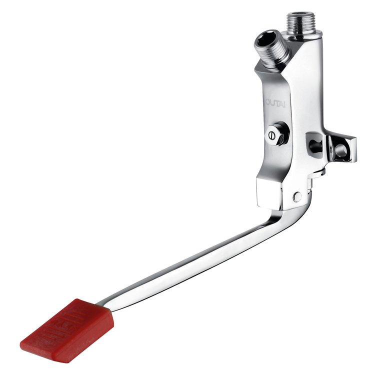 Time Delay Toilet Water Saving Brass Pedal Cheap Flush Valve