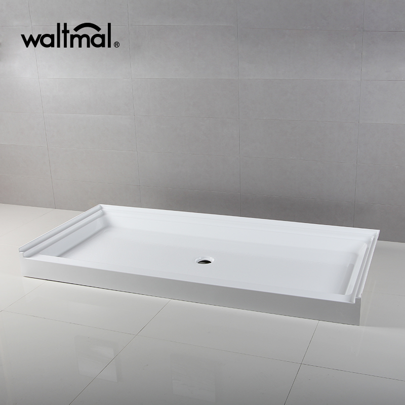 on Sale: CE/Cupc Approved 78*36inch Rectangle Shower Pan with OEM/ODM Service Available-Center Drain