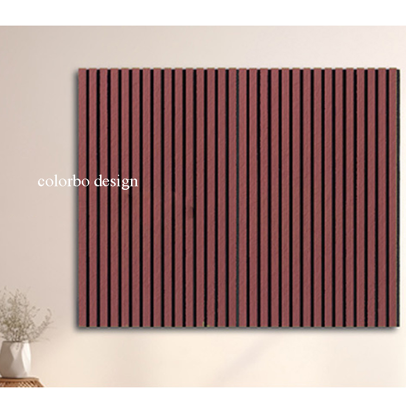 Polyester Fiber Grille Wall Acoustic Fireproof Decorative Panels Solution for Professional Acoustic Design