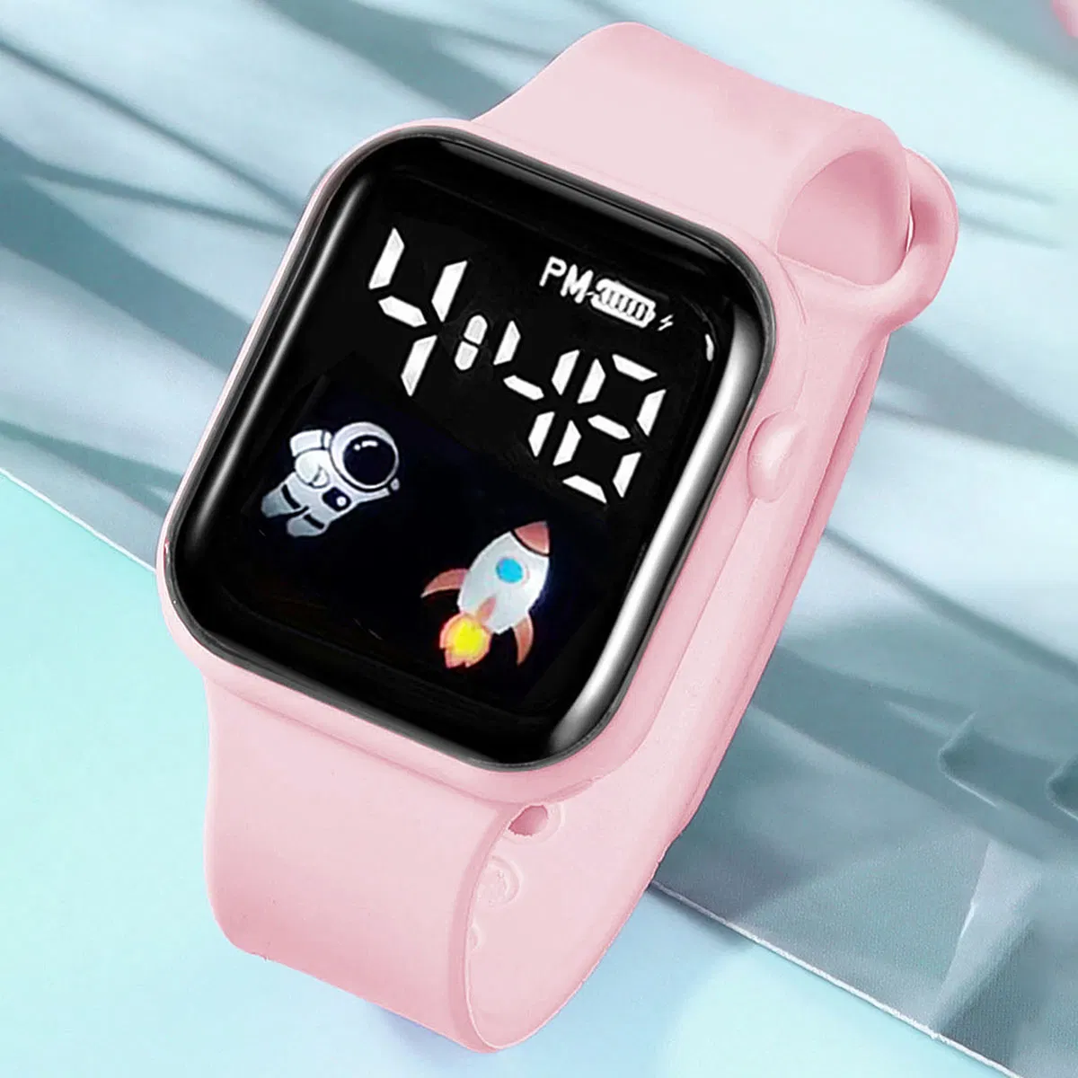 Pink Watch Set Girl's Gift Set Cute Cartoon Charming Watches