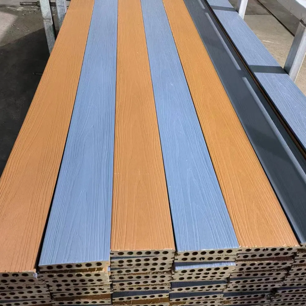 WPC Outdoor Kindergarten Wood Playground Flooring Waterproof WPC Outdoor Decking