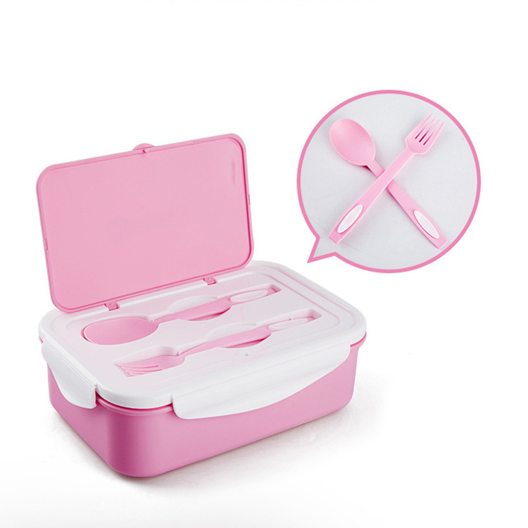 Colorful Portable Large-Capacity Microwave-Safe Lunch Box for Kids