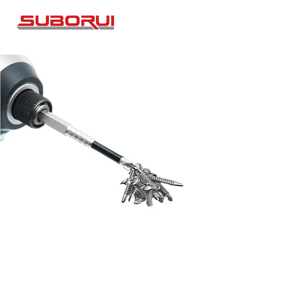 Suborui Strong Magnetic Durability Screwdriver Drill Bit Set Anti-Slip Magnetic Electric Screwdriver Set