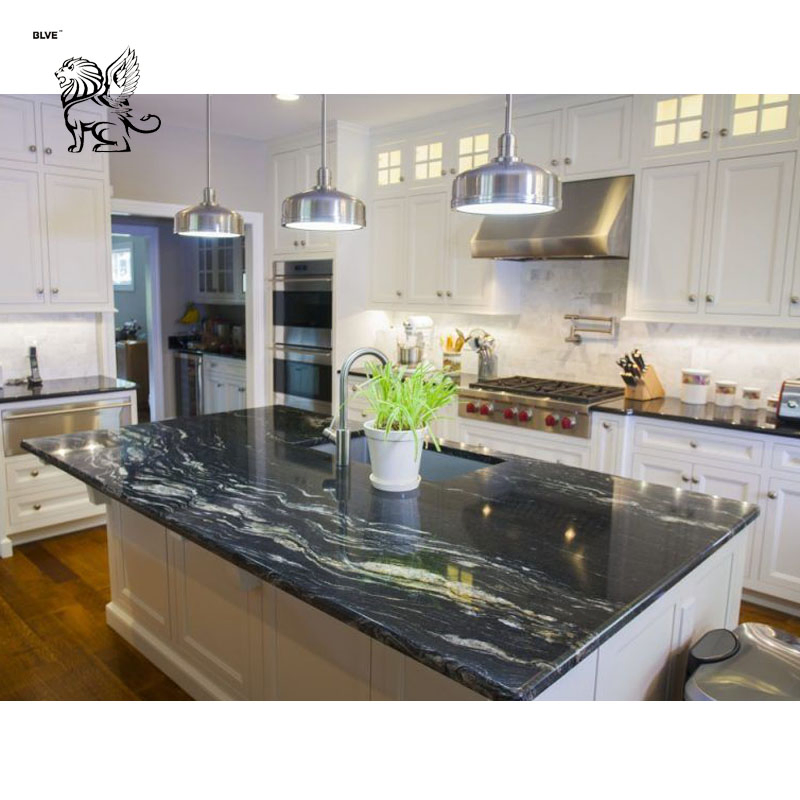 Factory Large Format Natural Granite Kitchen Countertops Polished Onyx Marble Big Slab Granite Countertop
