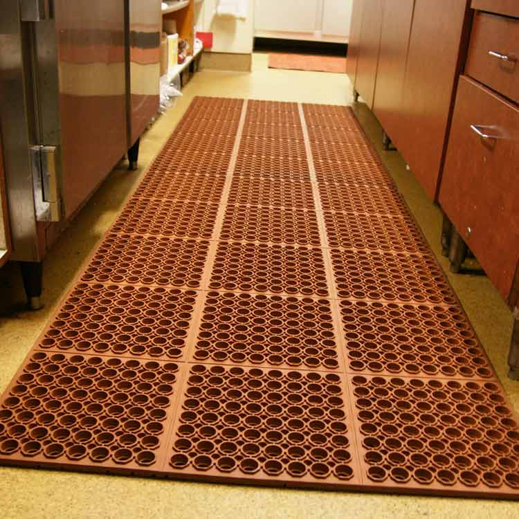 Rubber Hole Ring Mat, Door Mats, Stable Rubber Mat
