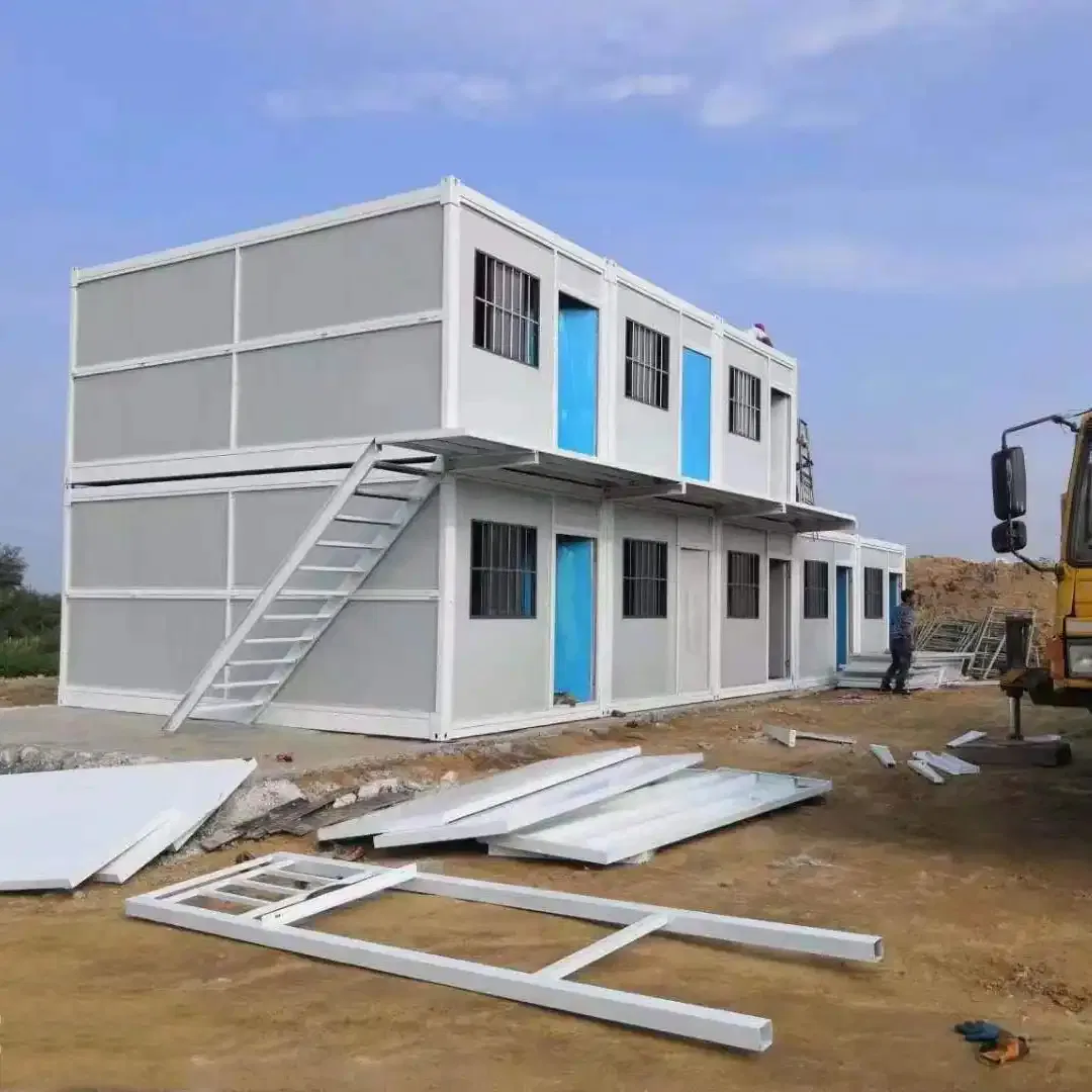Earthquake Proof Small Two Story Modern Modular Portable Container House