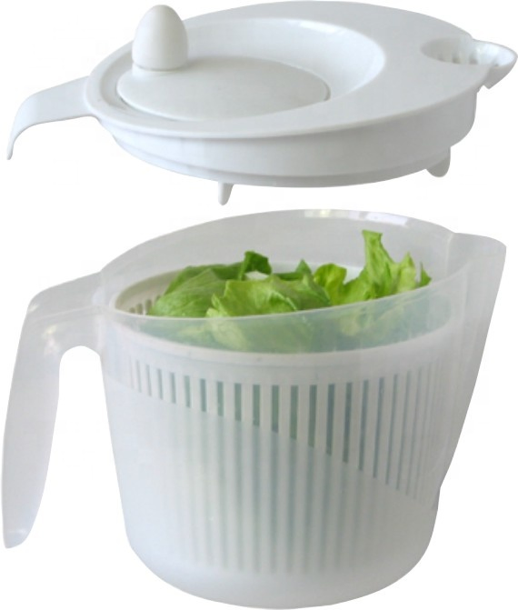 Kitchen Plastic Salad Spinner Water Separator for Fruits and Vegetables