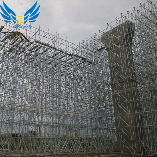 China Building Material Q253 Steel Galvanized Ring-Lock Scaffolding for Construction with Factory Price