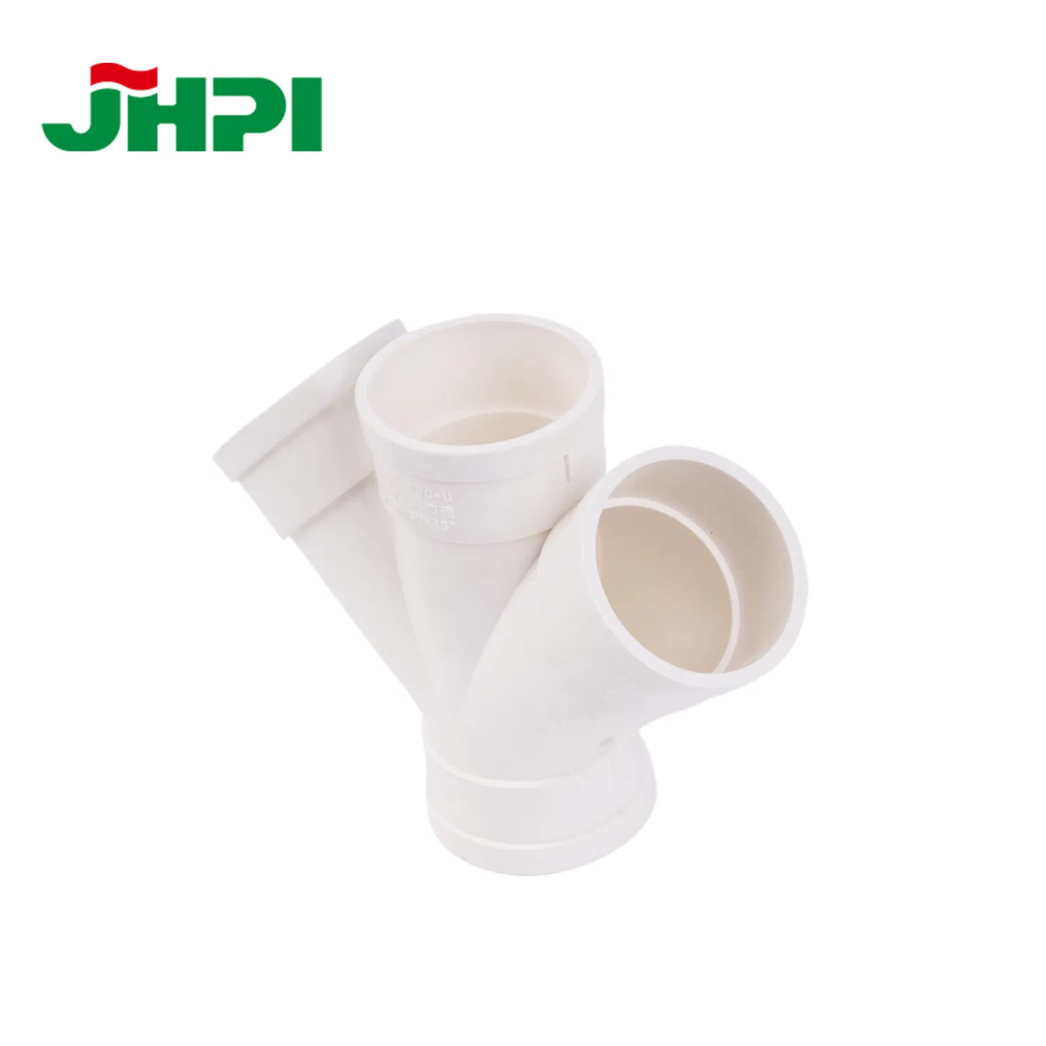 China OEM White PVC Connection Drainage Control Water Flow Plastic Drain Pipe Fitting
