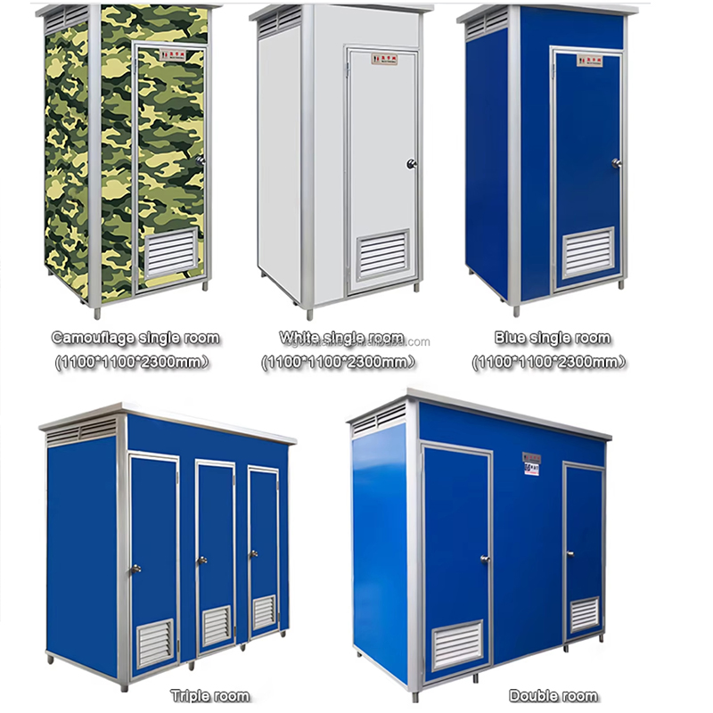 Cheap Sandwich Panel Portable Toilet Container in Prefab House Public