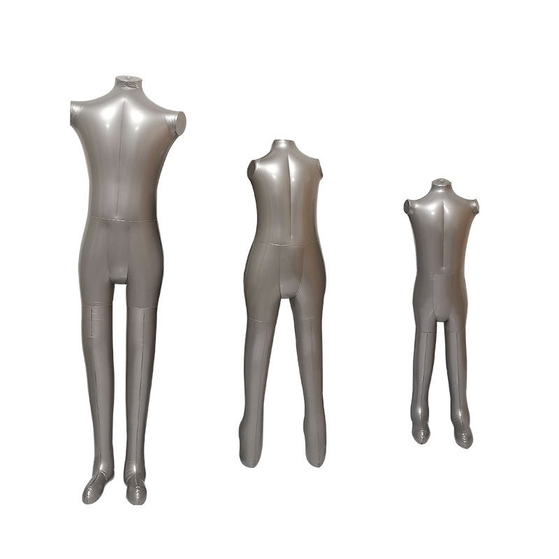 Full-Body PVC 3 Sizes Without Arm Inflatable Air Strang Mannequin Sets