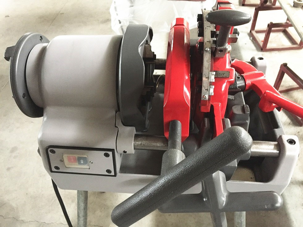 Z1t-SD100f High-Power Electric Pipe Threading Machine with Working Range 1/4"-4"