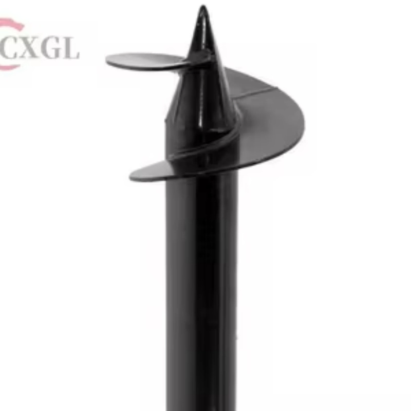Galvanized Spiral Ground Piles From Photovoltaic Accessory Manufacturers in China