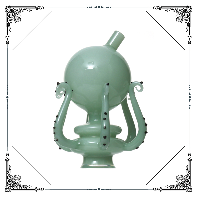 Octopus Designs Recycler Hookahs Glass Water Pipes 14mm Quartz Banger Oil Rig Showerhead Perc DAB Rigs