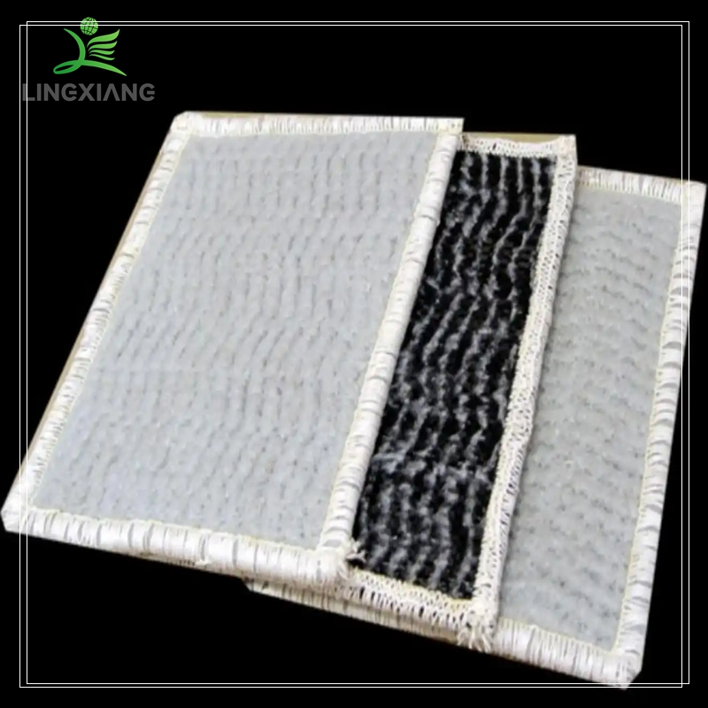 China Largest Factory Supply Heavy-Duty Waterproof Gcl 4000g/4500g5000g/6000g/6500g/7000g Bentonite Coated Geotextile Clay Liner