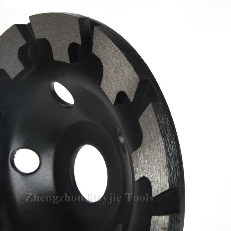 125mm Concrete Grinding Plate Diamond Segment Grinding Wheel T Cup Wheel Disc Grinder for Concrete Granite Stone