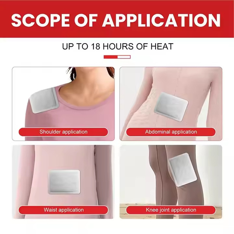 Disposable Warm Hot Pack Portable Pocket Heated Hand Warmer Patch