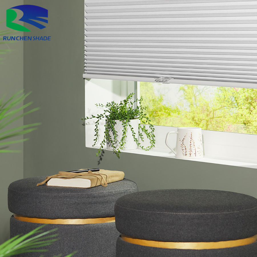 Customized Large Scale Smart Vertical Honeycomb Blinds for Window Sun Shade