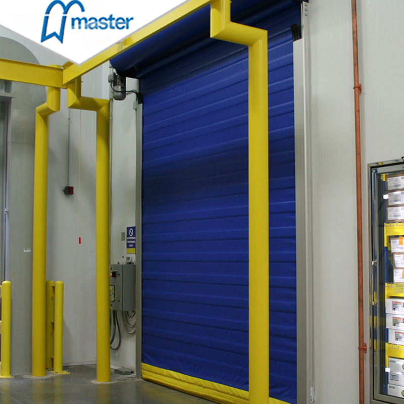 Master Well Customize Low Temperature High Speed Door Cold Storage Door Warehouse Freezer Door