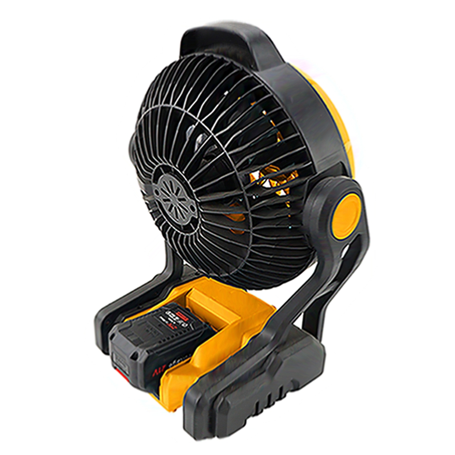 Portable Cordless Fan with Rechargeable Battery for Outdoor Camping