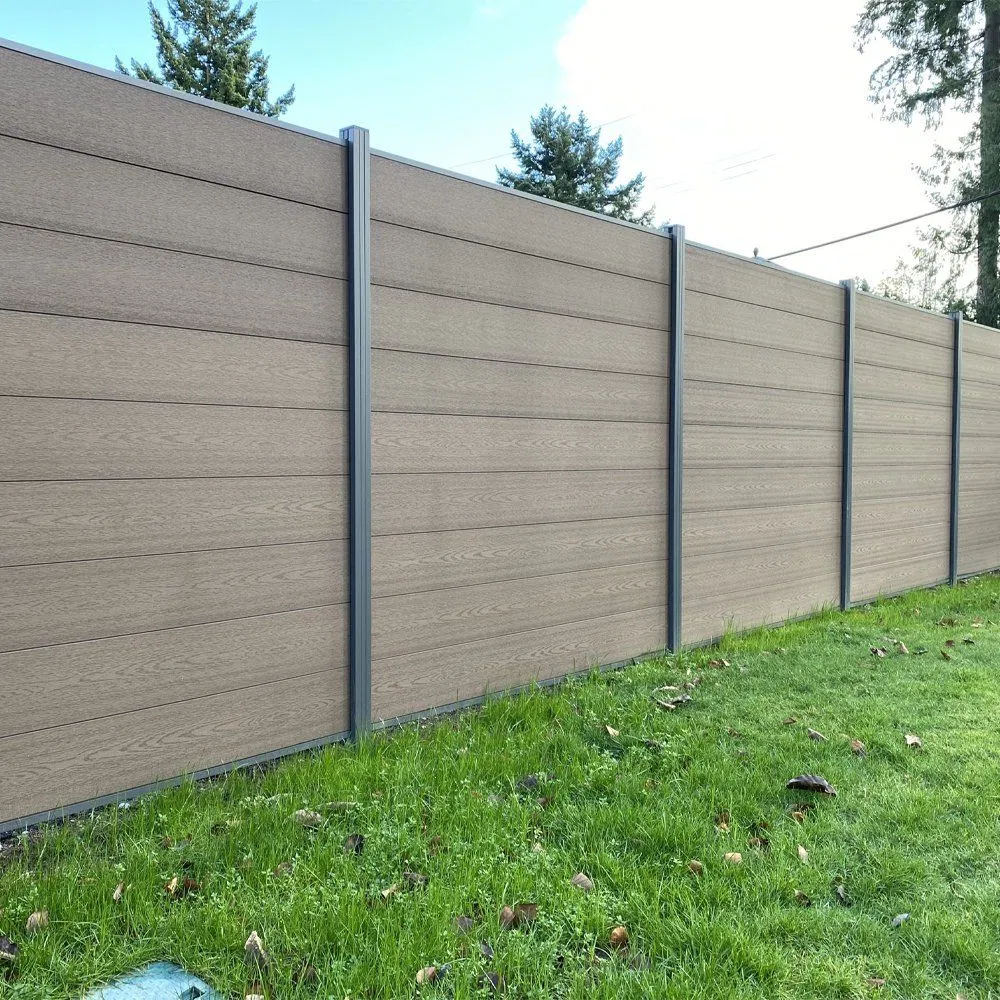 Beautiful Garden Fences Wooden Fence Wood-Plastic Composite Environmental Building Material
