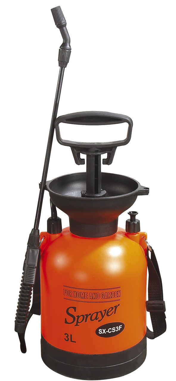 3L Plastic Garden Hand Air Compression Manual Power Backpack Pressure Pump Sprayer (SX-CS3F)