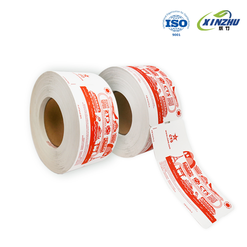 Aviation Airport Custom 210GSM Blank Boarding Pass Top Thermal Cardboard Material