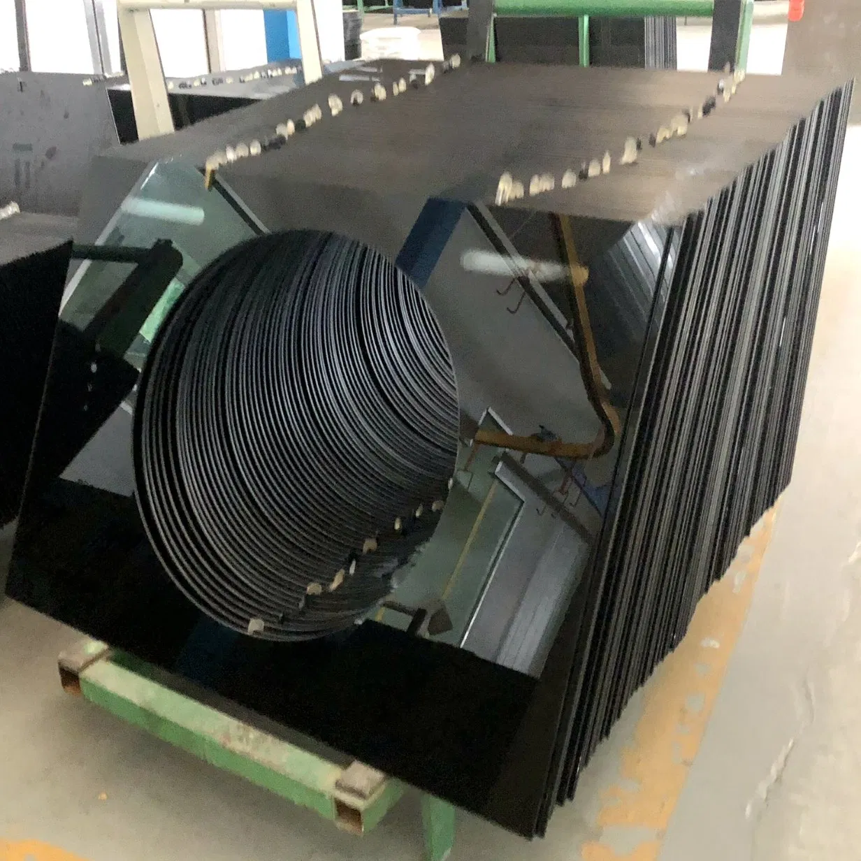 Factory Manufacturer Black White Bronze Decorative Silk Screen Tempered Toughened Glass for, Cooker Stove Glass and Touch Screen Panel Glass