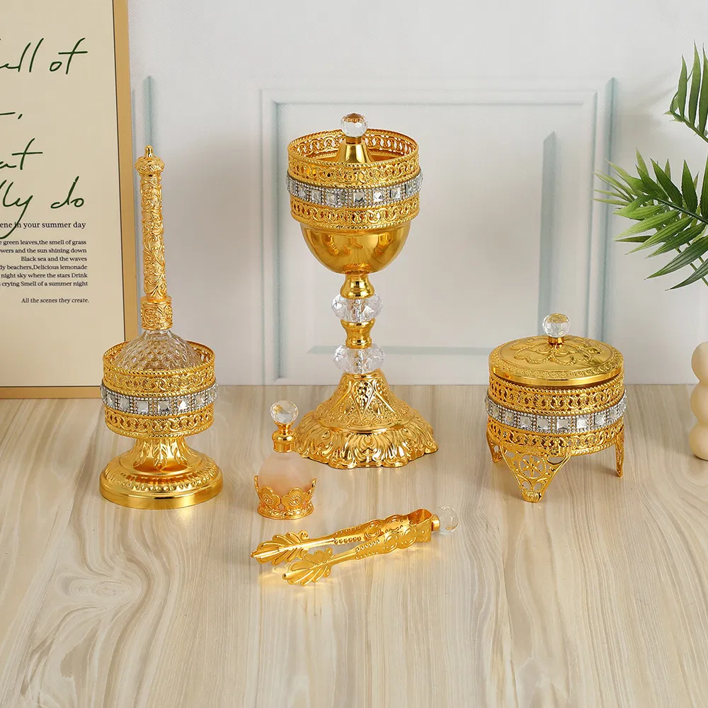 Kitchen Utensils Golden Nordic Fruit Storage for Home Living Room Tray