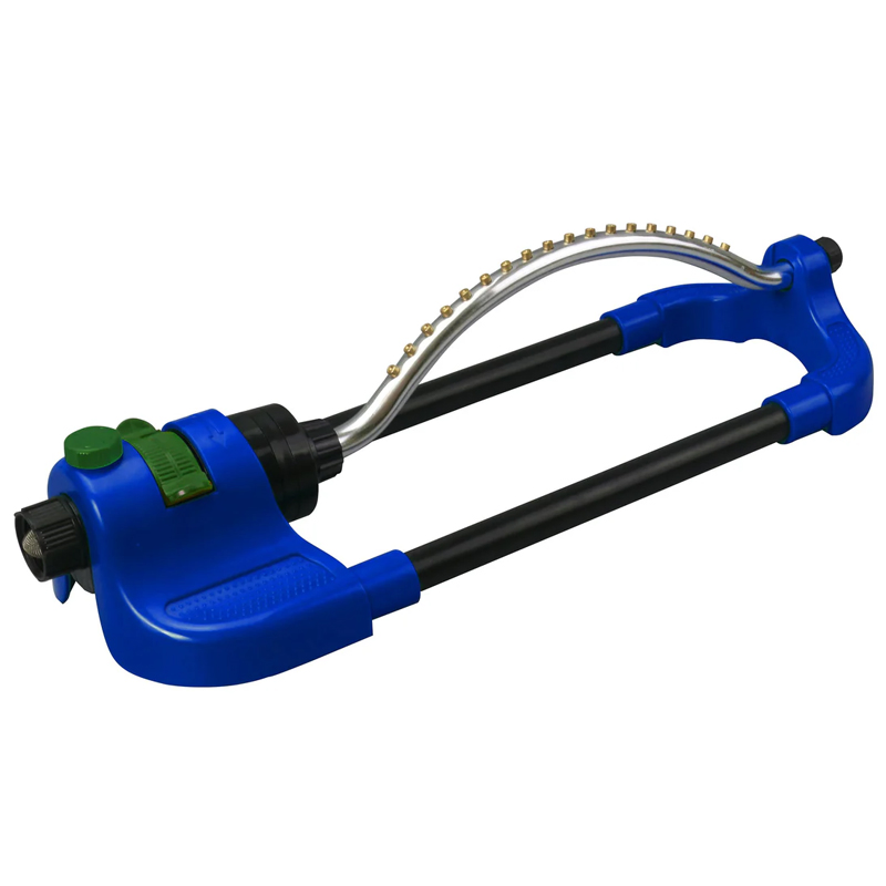 180 Degree Adjustable Oscillating Water Sprinkler for Lawn Garden