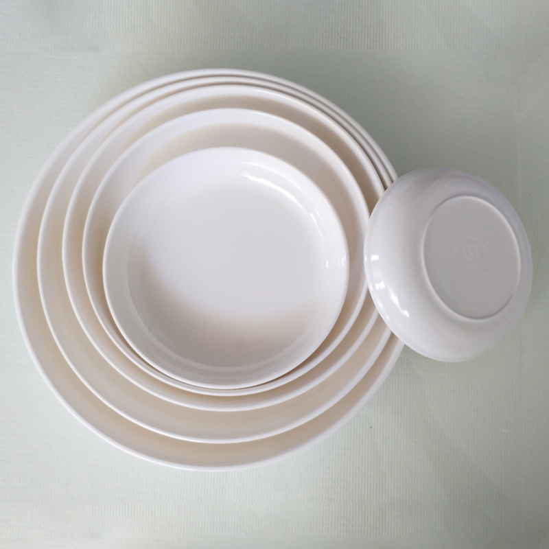 Healthy Plate Melamine Table Plate Household Ware Environmental Friendly Melamine Ware