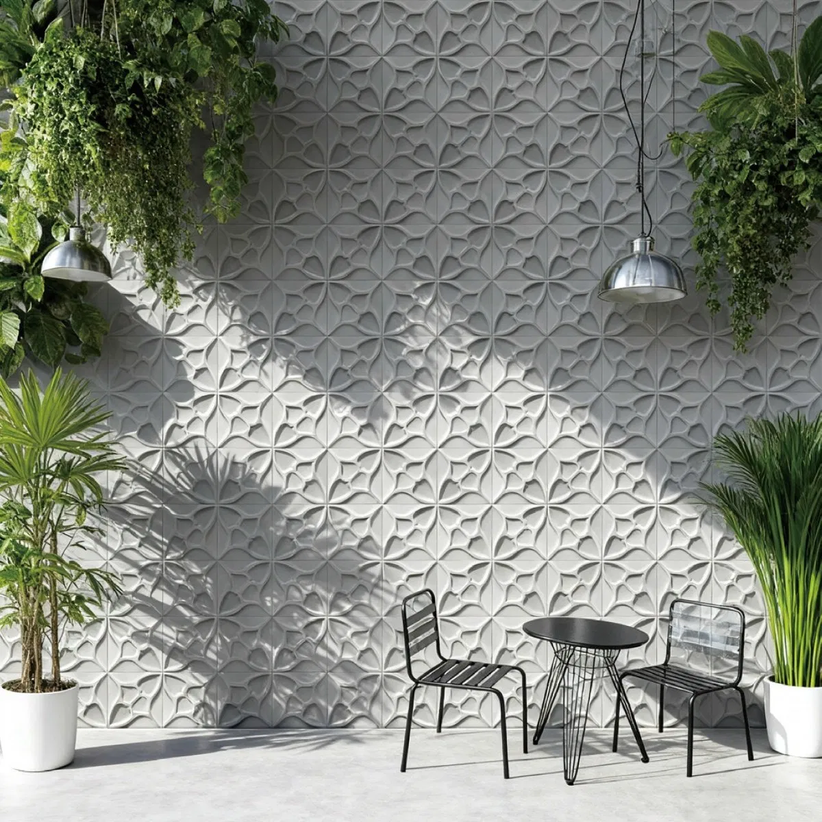 Factory export Concrete UHPC Bricks for shop cafe building Indoor outdoor Wall decorative 3D eco-friendly Coco 150*270*13mm