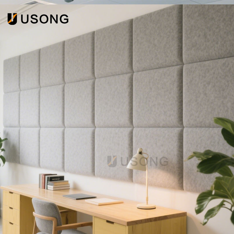 Irregularly Shaped Polyester Felt Sound-Absorbing Board