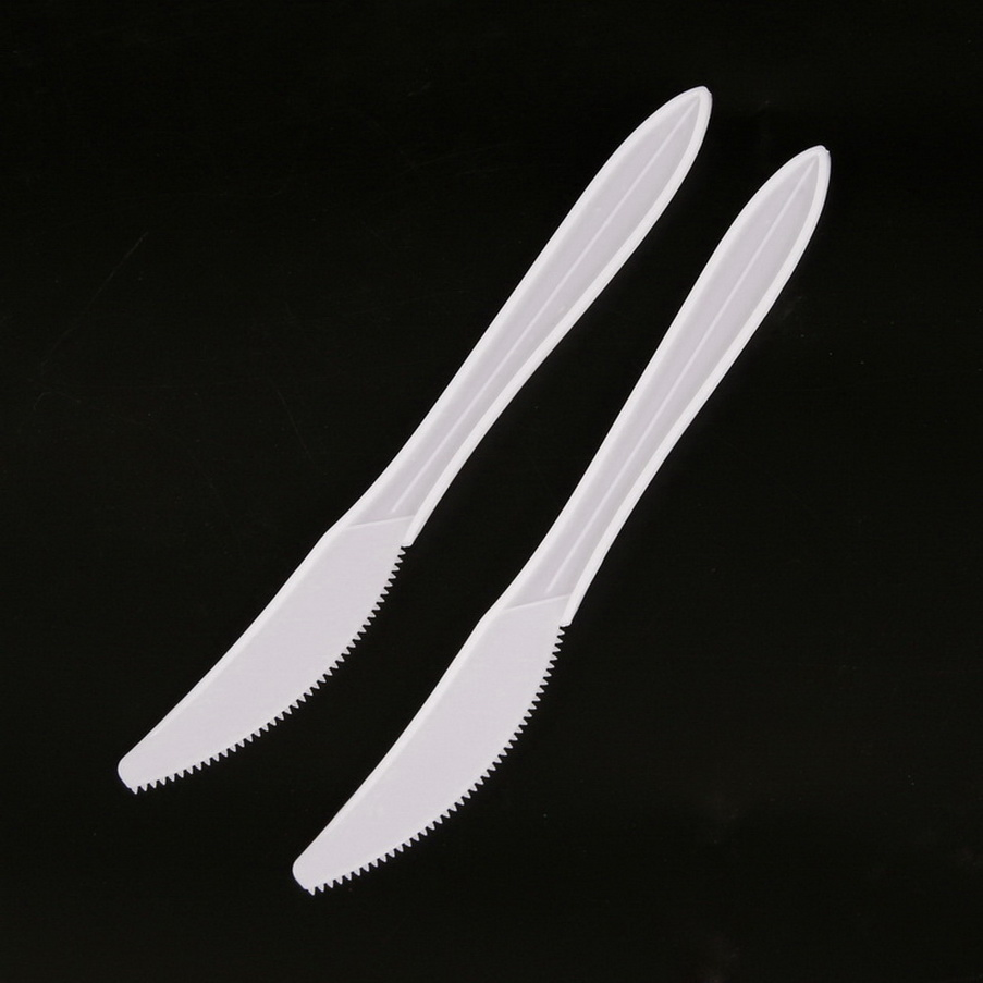 Hot Selling Medium Weight Flatware Disposable PP Plastic Cutlery 2.5g