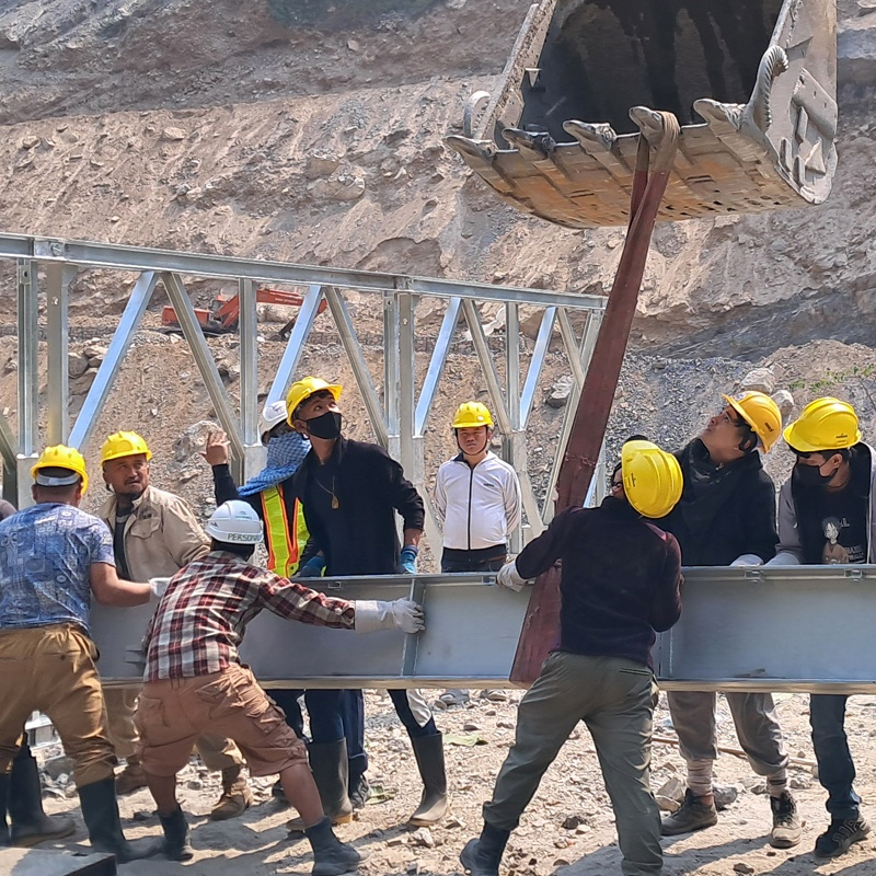 Advanced High Load Precision Made Distributive Girder for Bailey Bridge