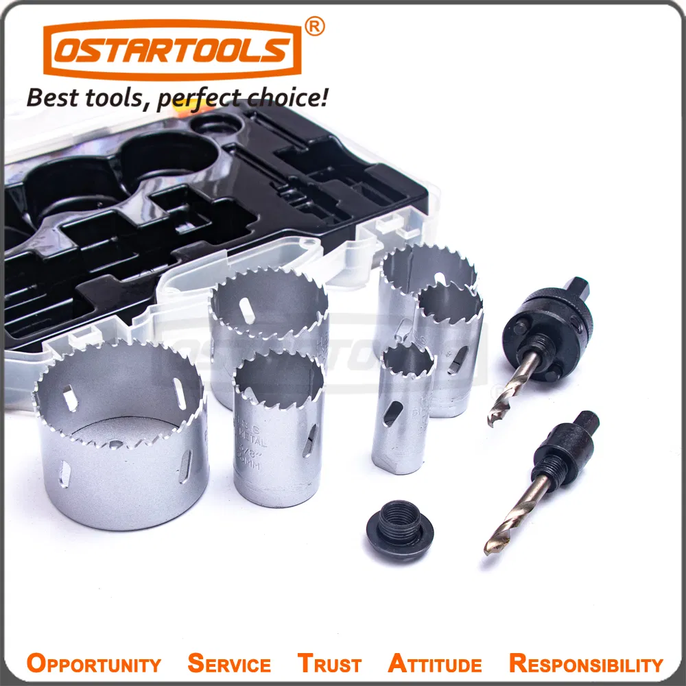 Premium Bi-Metal and HSS Hole Saw Cutter Kit for Professionals