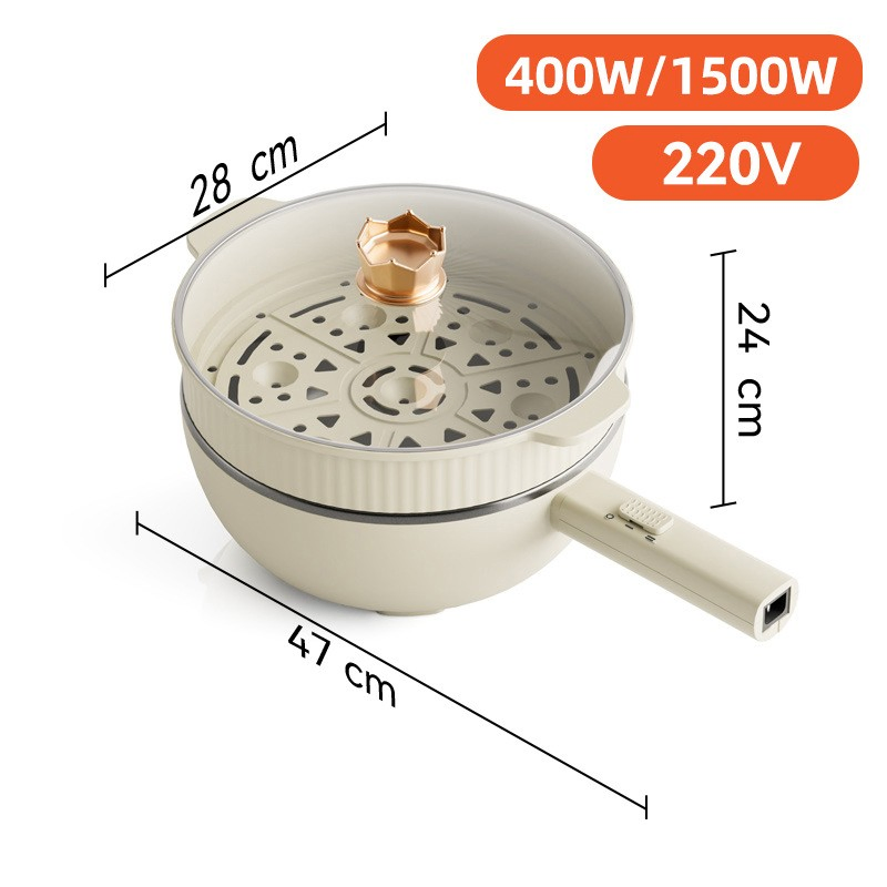 Electric Frying Pan Temperature Control Electric Non Stick Frying Pan Electric Frying Pan with Steamer Non-Stick Electric Frying Pan Wholesale Price
