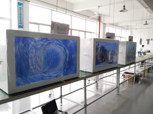 43inch Landscape Transparent LCD Display with RoHS Approval