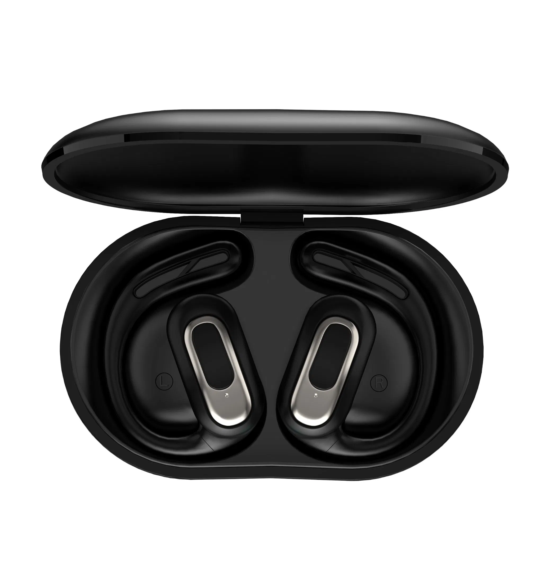 Pikez Ows Bluetooth Earbuds Open Ear Wireless Headphones HiFi Sound Bluetooth 6.0 Factory Wholesale Price Sports Gym Running