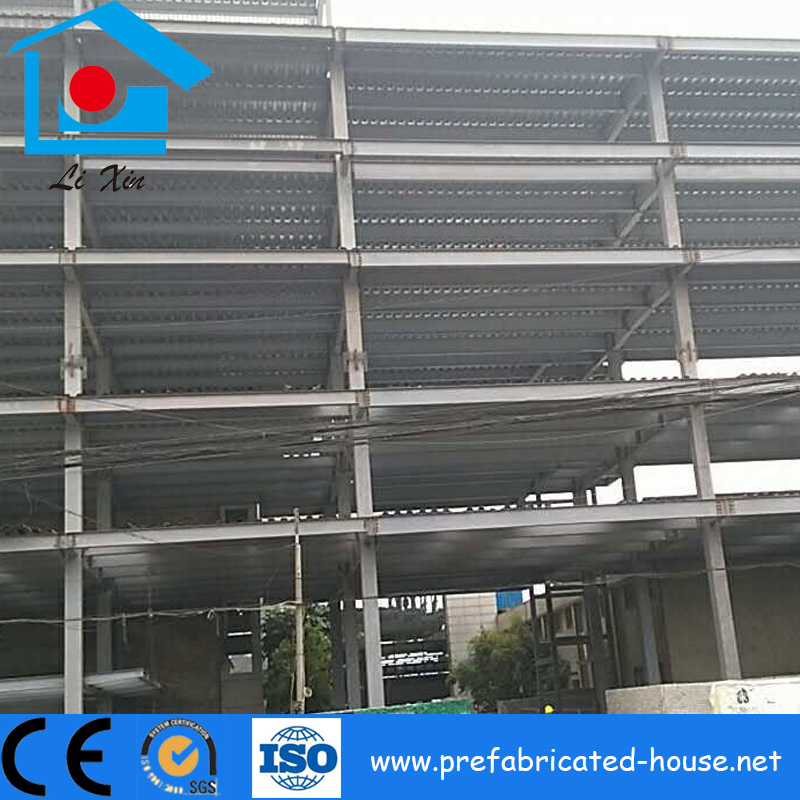 High Rise Steel Structure Building Construction with Steel Floor Deck