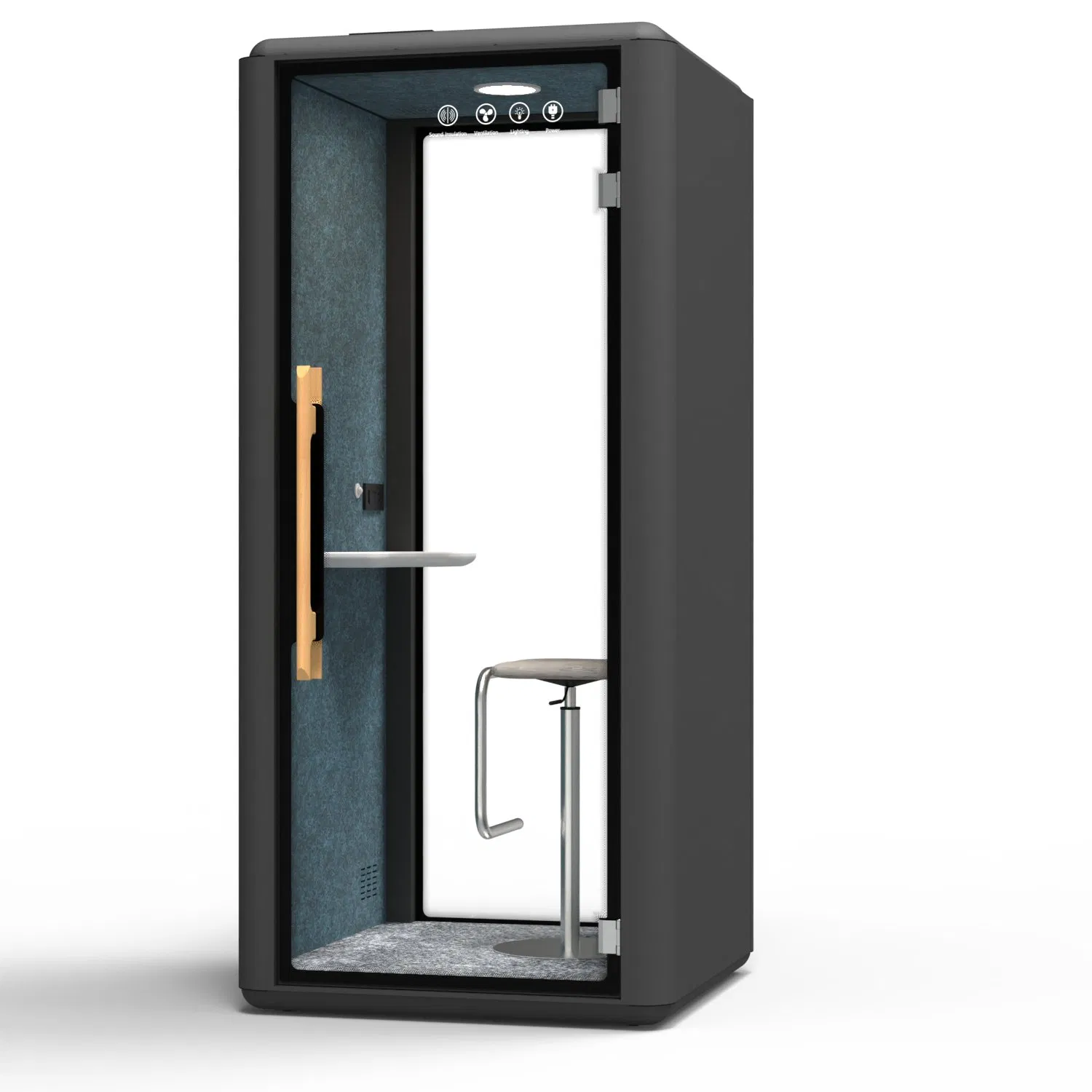 Quiet Room Sound Isolation Chamber Office Soundproof Pods Office Acoustic Booth