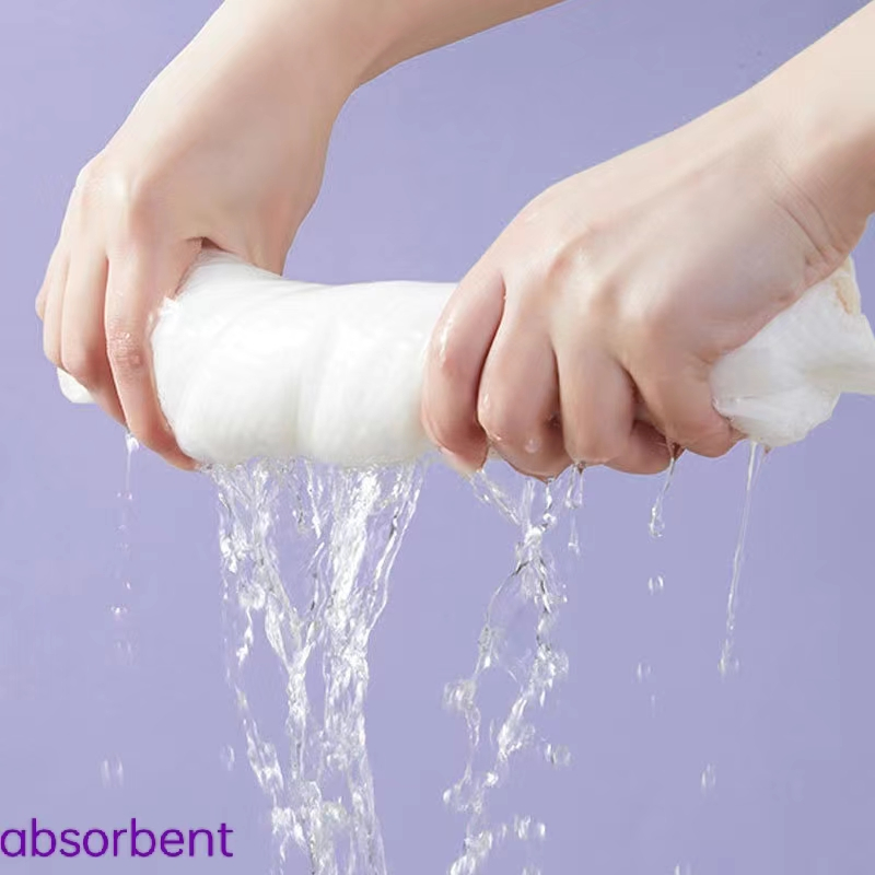 30*70cm 80GSM Disposable Microfiber Non-Woven Fabric Bath Towel Pure Cotton Thickened Travel Towel